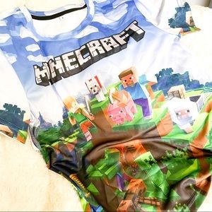 Youth S Minecraft shirt🆕